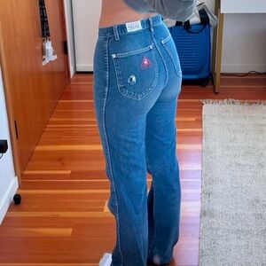Authentic Brittania vintage 1970’s collectible jeans Size 0